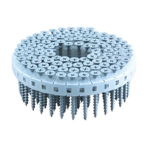 Plastic Collated Drywall Screws — Milestone catalogue photo
